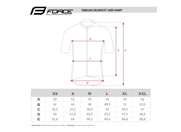 Force Dash pánsky dres krátky rukáv modrá/fluo/čierna