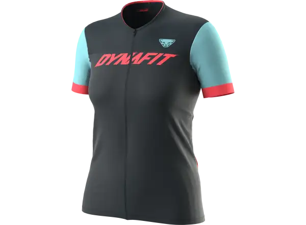 Dynafit Ride Light Full Zip Dámsky dres s krátkym rukávom Blueberry/Marine Blue