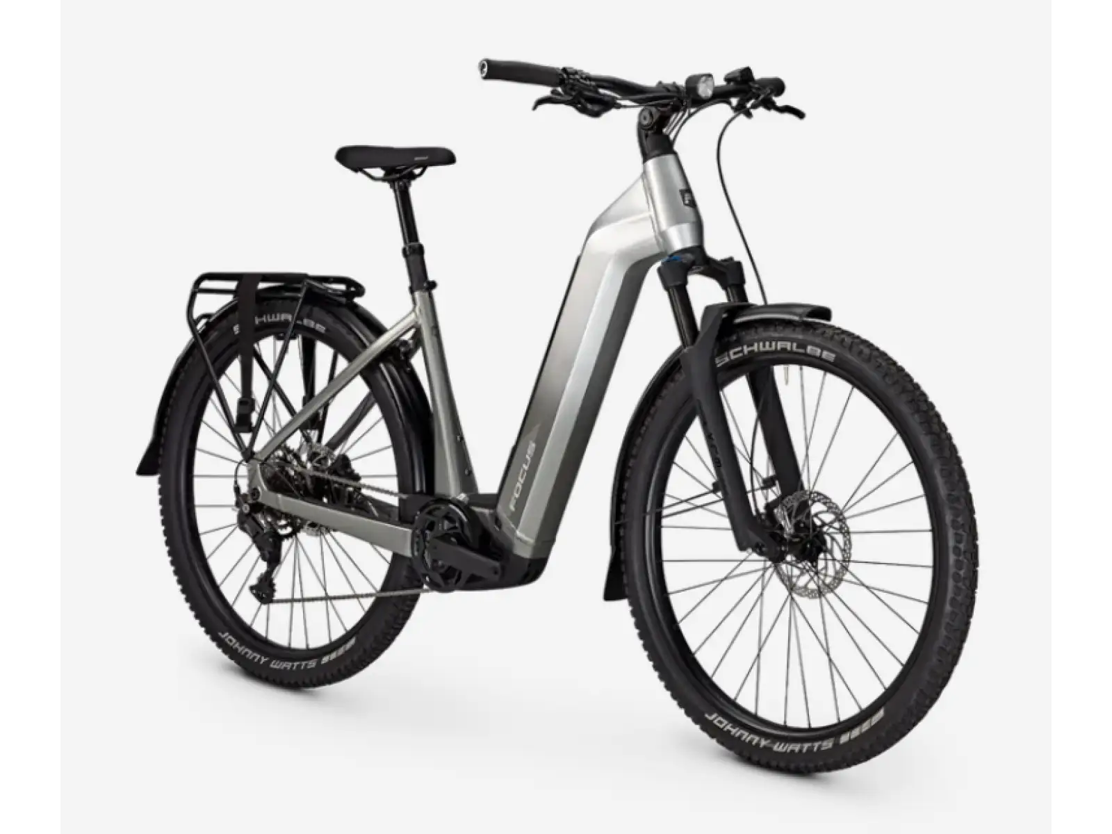 Focus AVENTURA2 6.7 Wave 29" 600Wh nízkonástupový elektrobicykel Nepalsilver / Steelgrey