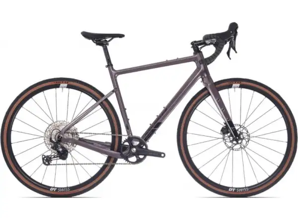 Rock Machine Lukk Cr 30 gravel bicykel Gloss Purple Garnet