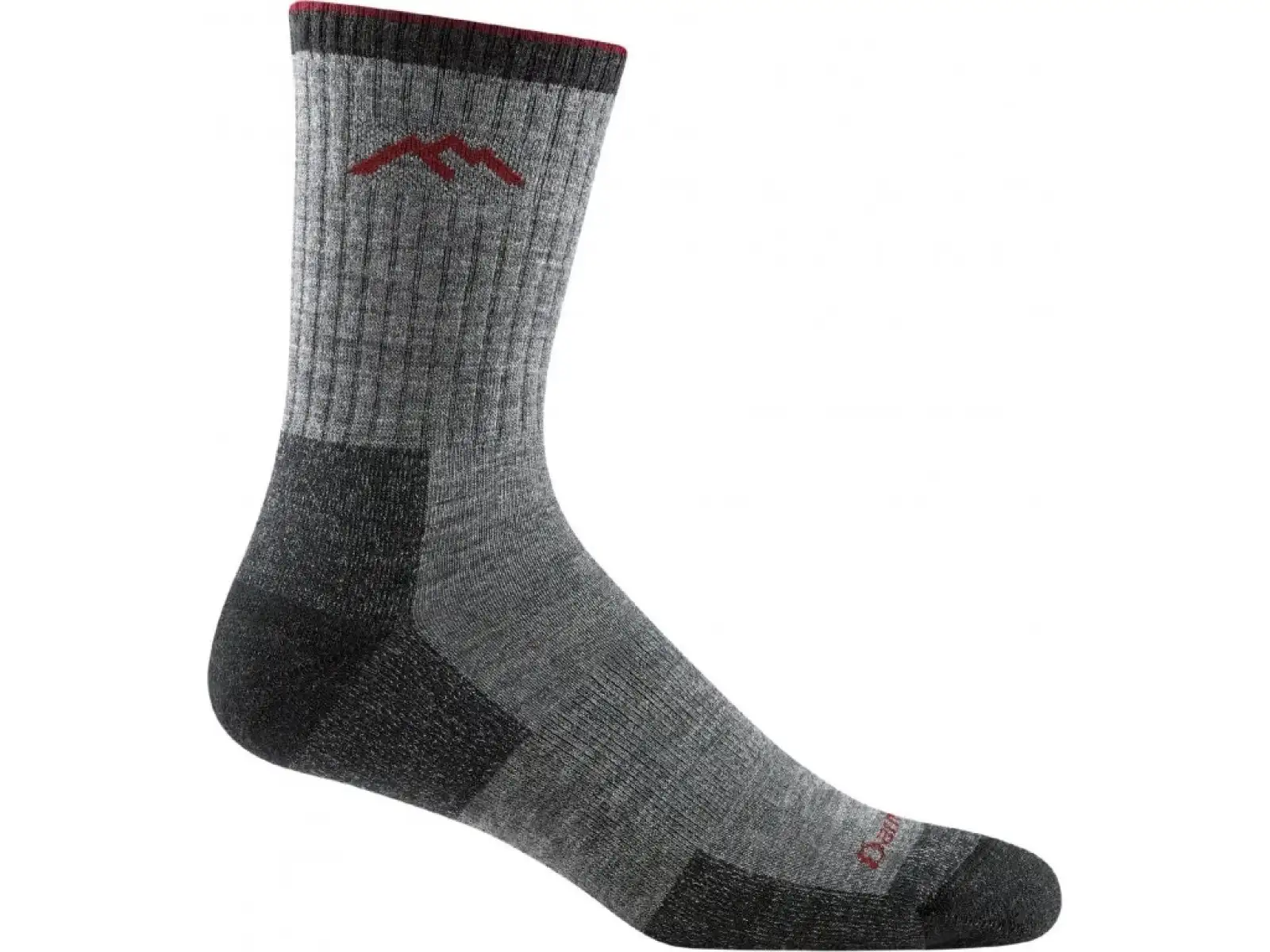 Darn Tough Hiker Micro Crew Midweight with Cushion pánske ponožky Charcoal