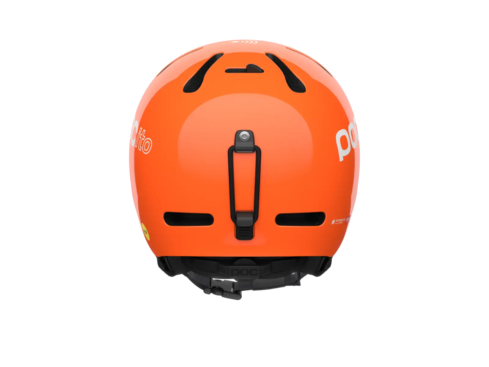 POC POCito Fornix MIPS detská lyžiarska prilba Fluorescent Orange