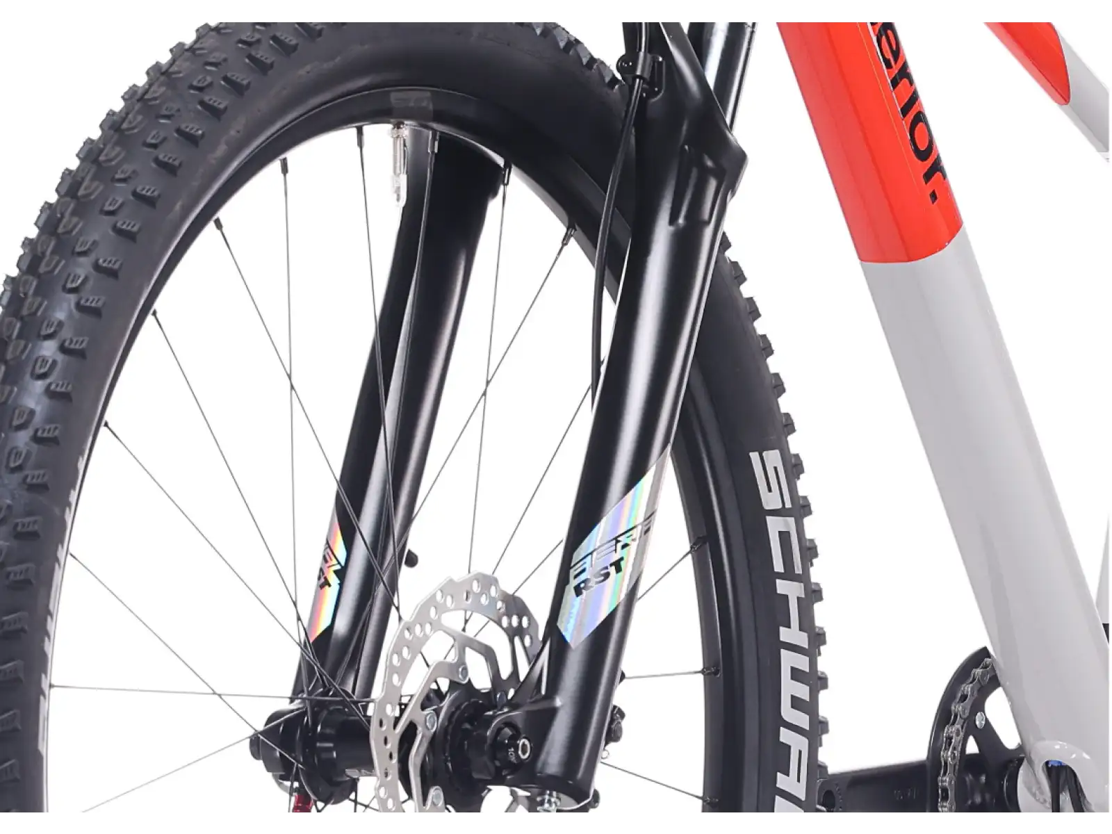 Superior Team 27.3 detský horský bicykel Gloss Grey/Red