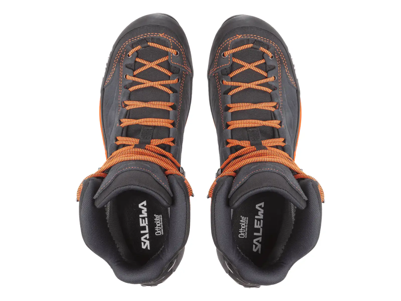 Salewa Mountain Trainer pánska obuv asphalt/fluo orange
