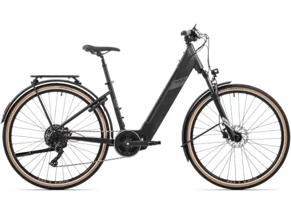 Rock Machine Crossride e450 crossový elektrický bicykel Matte Black/Grey