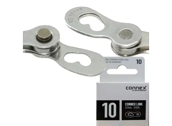 Connex 10 rýchlostná rýchlospojka strieborná