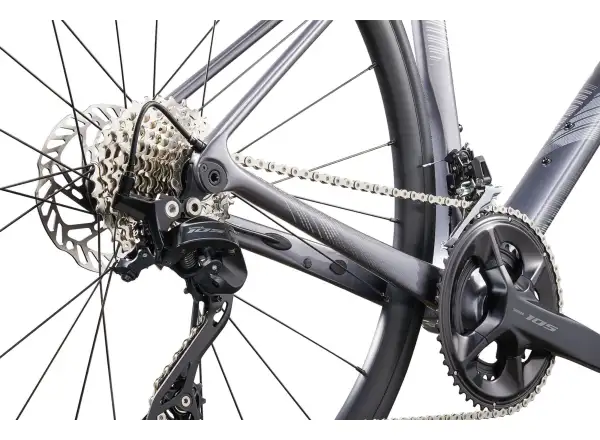 Liv Langma Advanced 2 Disc cestný bicykel Liquid Metal