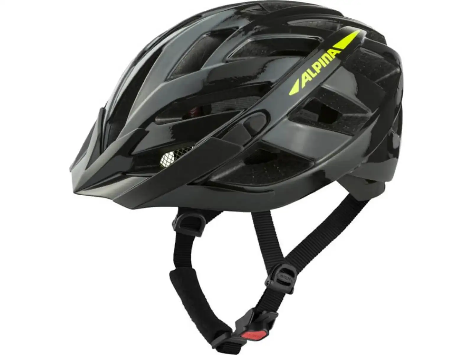 Alpina Panoma 2.0 prilba Black/Neon Yellow Gloss