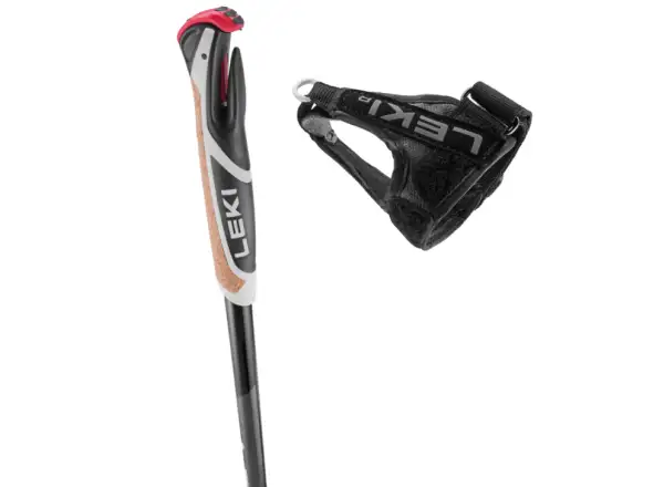 Leki XTA 5.5 Poles bežecké palice Black/White/Neon yellow