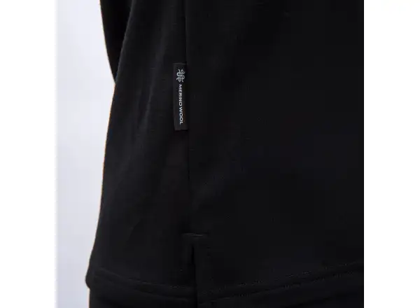 Sensor Merino Blend dámsky rolák čierna
