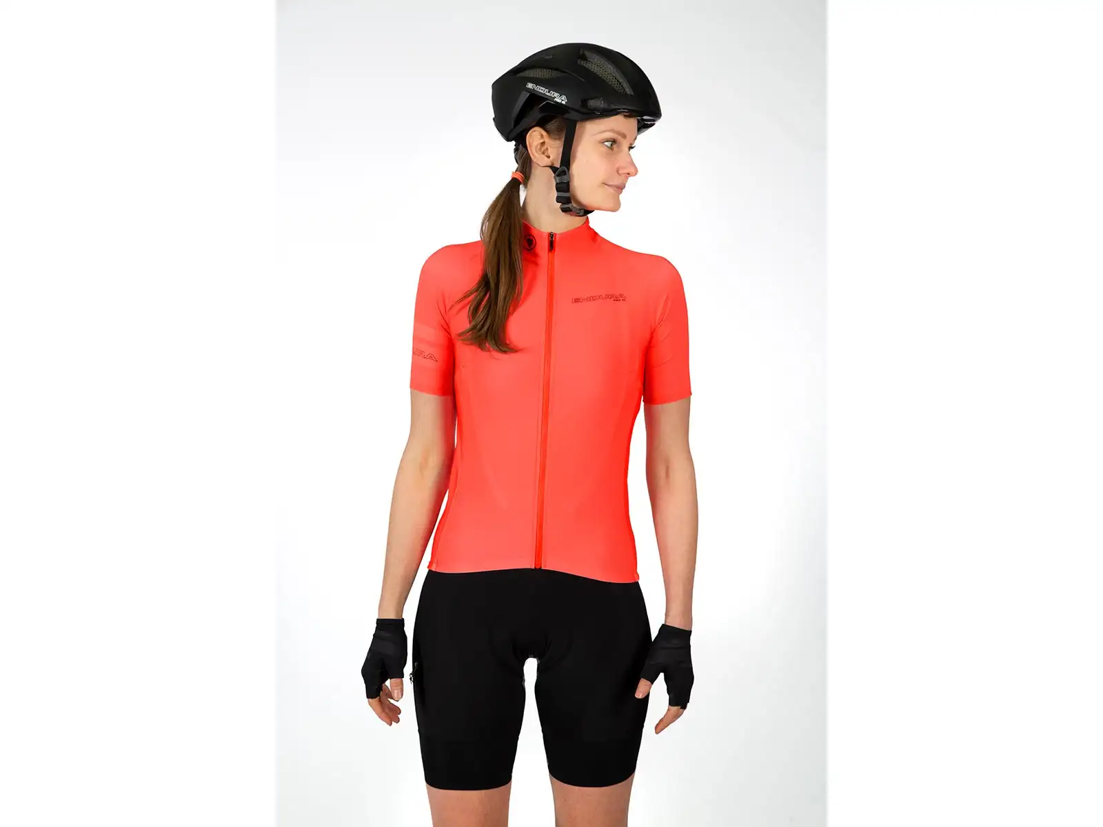 Endura Pro SL II dámsky dres s krátkym rukávom koralová