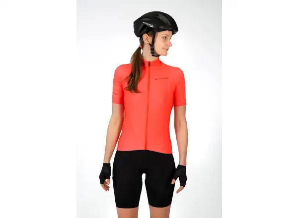 Endura Pro SL II dámsky dres s krátkym rukávom koralová