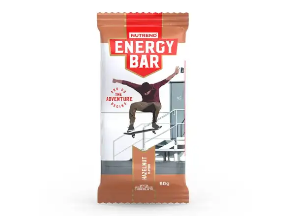 Nutrend ENERGY BAR tyčinka 60 g lieskový orech