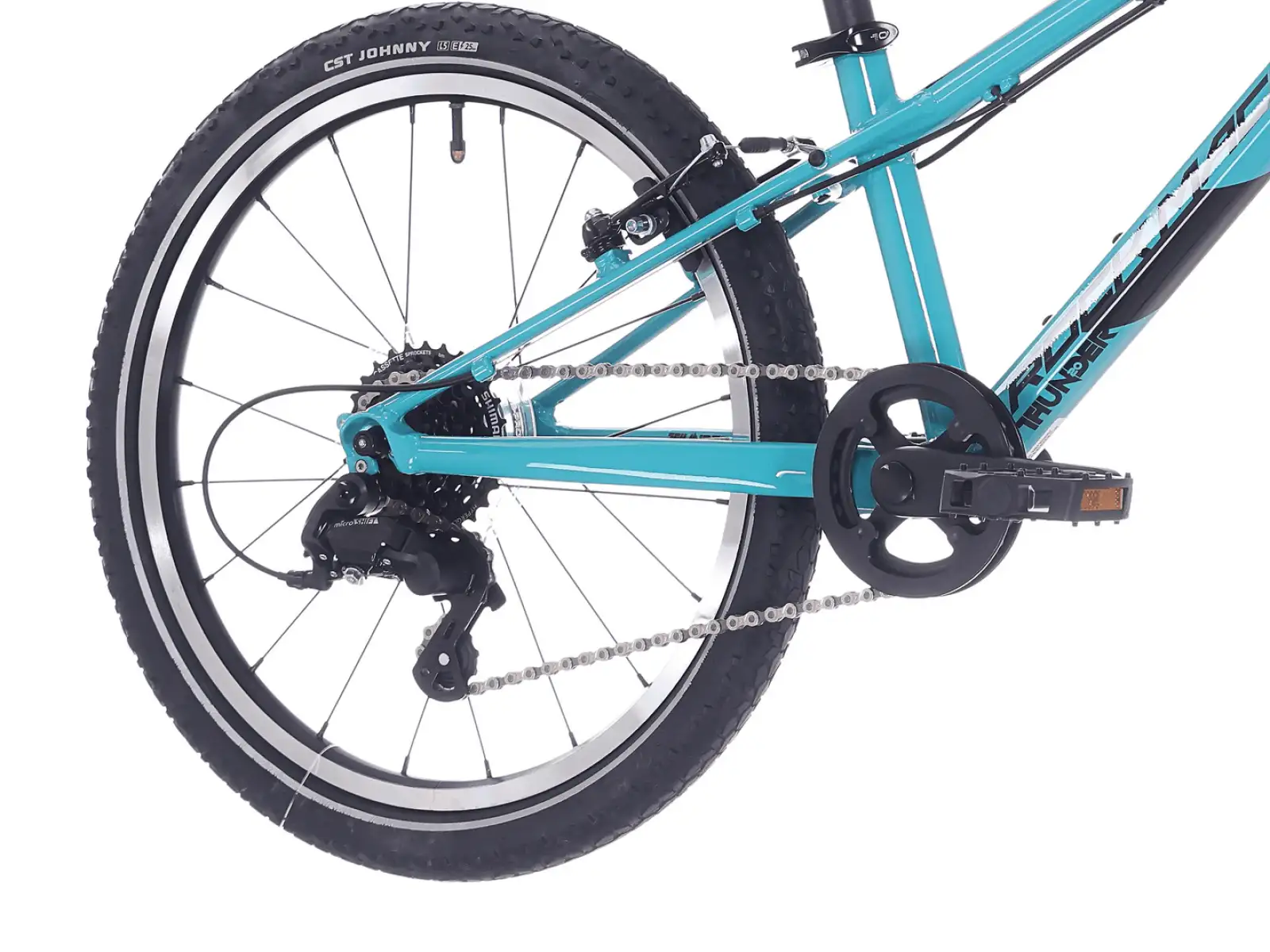 Rock Machine Thunder Jr. 20 VB detský bicykel Jade Blue