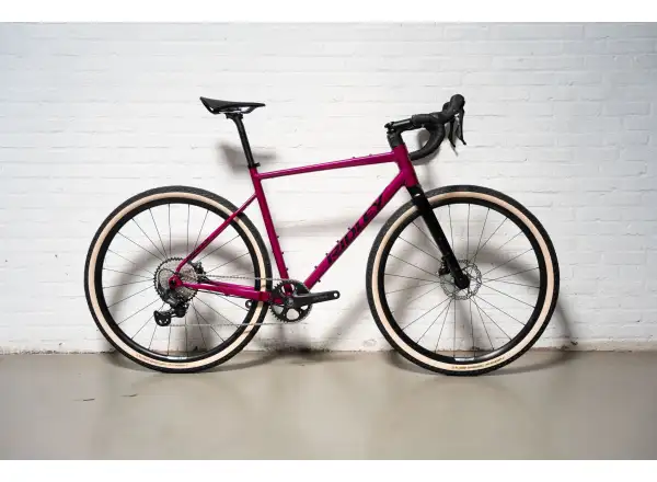 Ridley Kanzo Adventure Alu GRX400 gravel bicykel Jazzberry Jam Metallic/Black