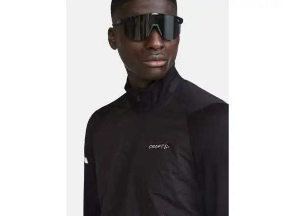 Craft ADV SubZ Sweater pánska bežecká bunda čierna