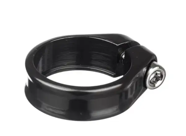 BP sedlová objímka 31,8 mm čierna