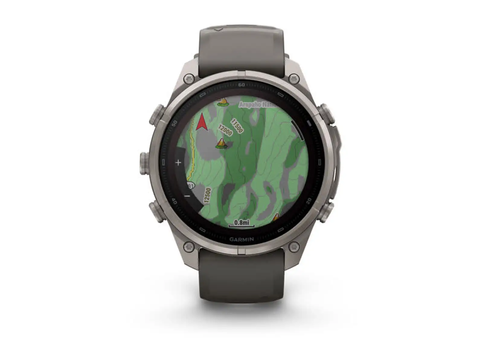 Garmin Fénix 9 Pro inReach Solar 47 mm Titanium Pebble Gray/Silver Gray