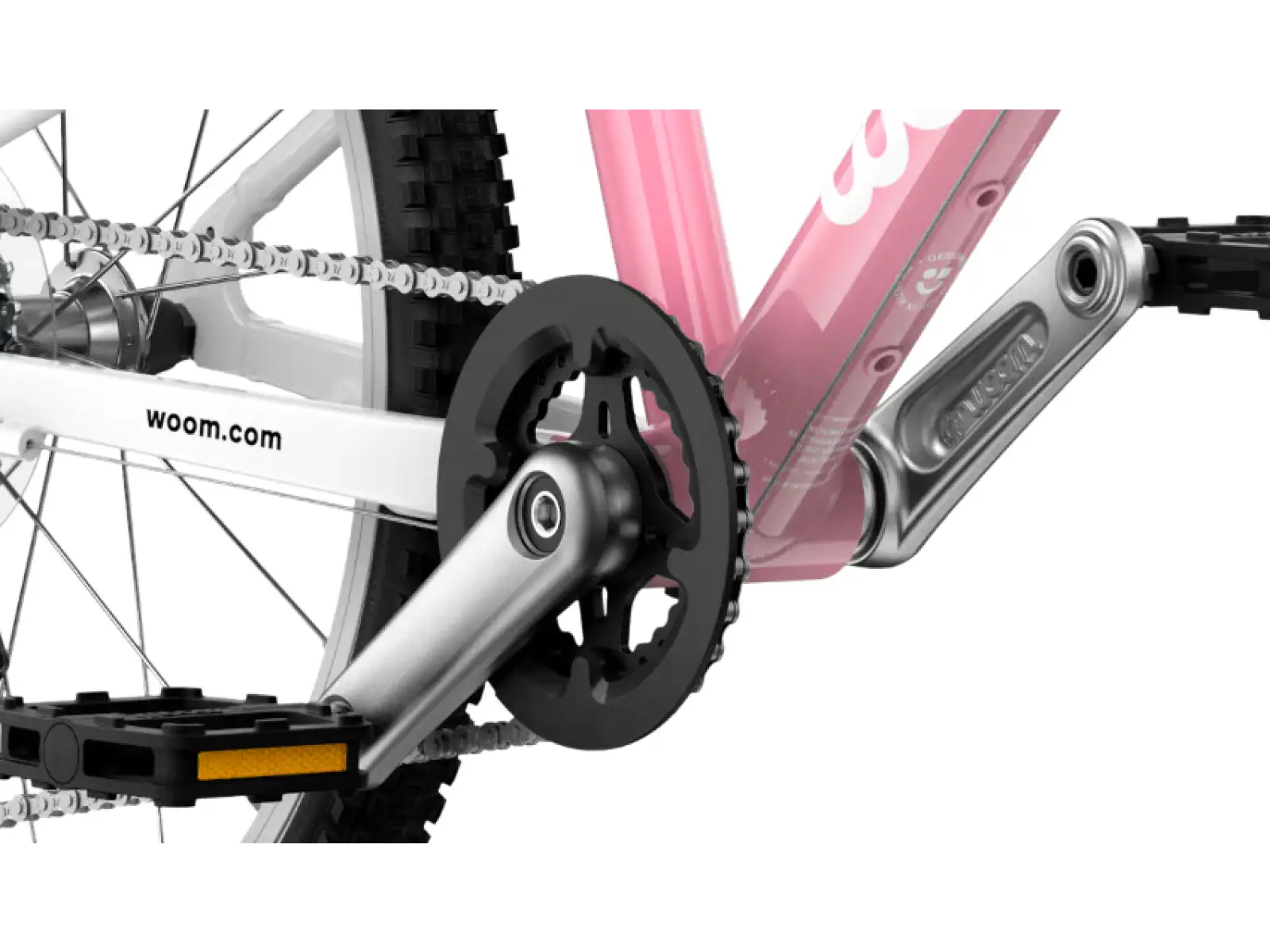 Woom Go 4 detský bicykel 20" Powder Pink
