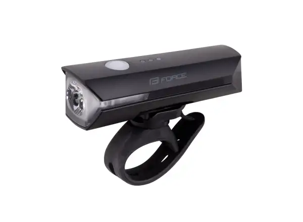 Force FLUX 550 lm predné svetlo USB-C čierna