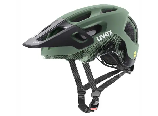 Uvex React MIPS MTB prilba Moss Green/Black Matt