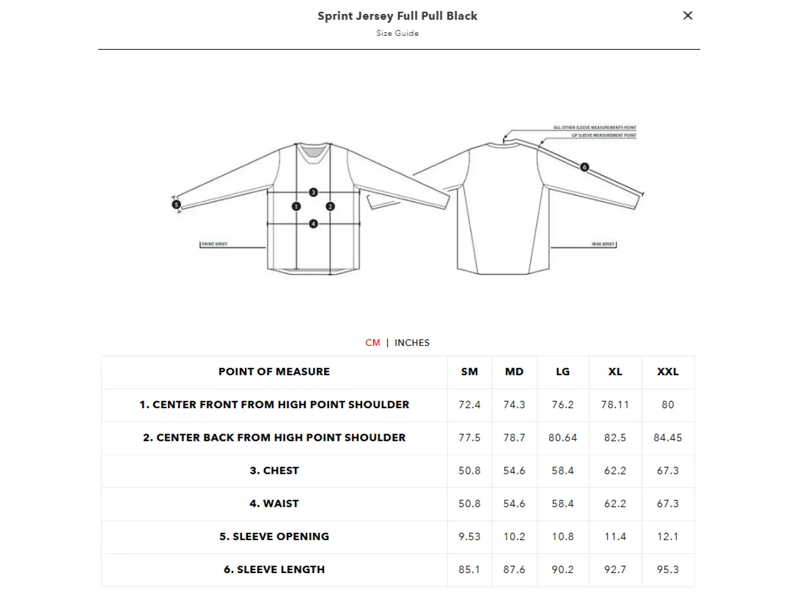 Troy Lee Designs Sprint Full Pull pánsky dres dlhý rukáv Black