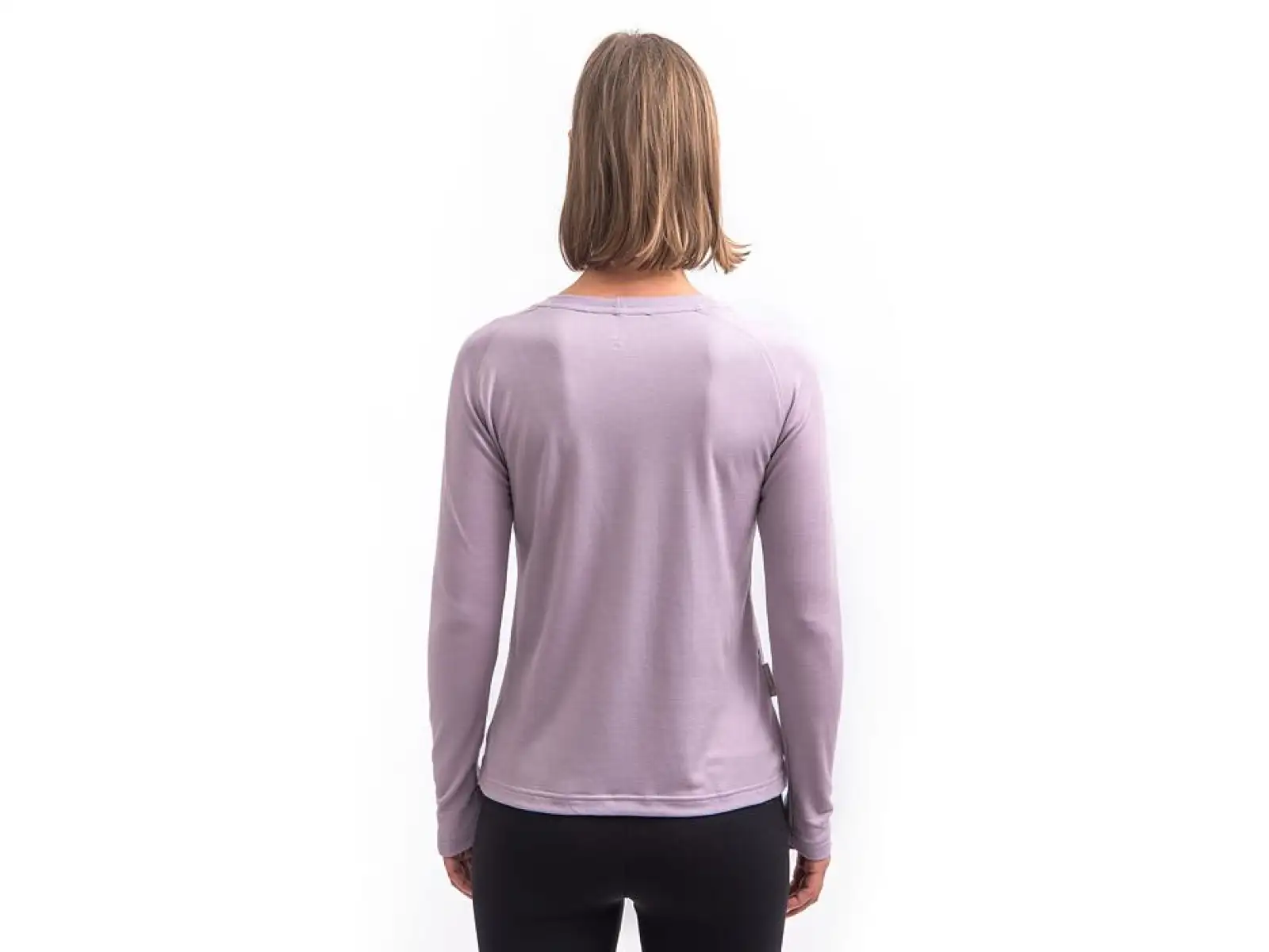 Sensor Merino Blend Elements dámske tričko dlhý rukáv Mystic Violet