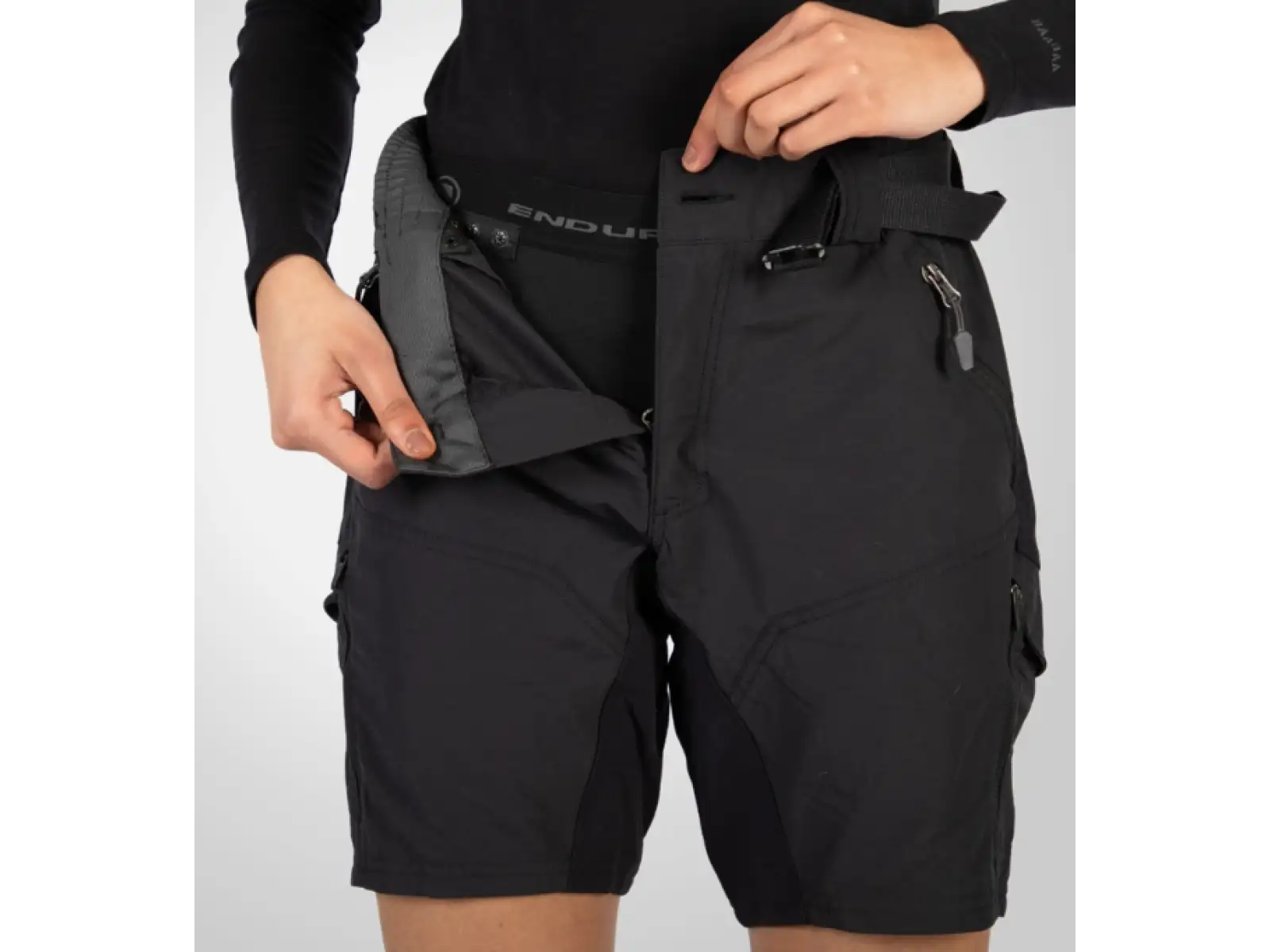 Endura Hummvee dámske šortky s vnútornou vložkou Black