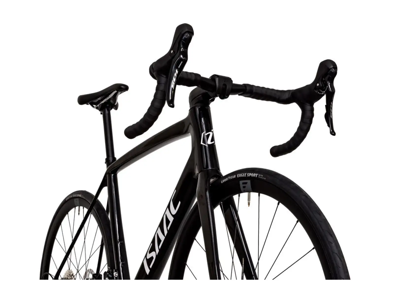 Isaac Vitron 105 Di2 cestný bicykel Onyx Black