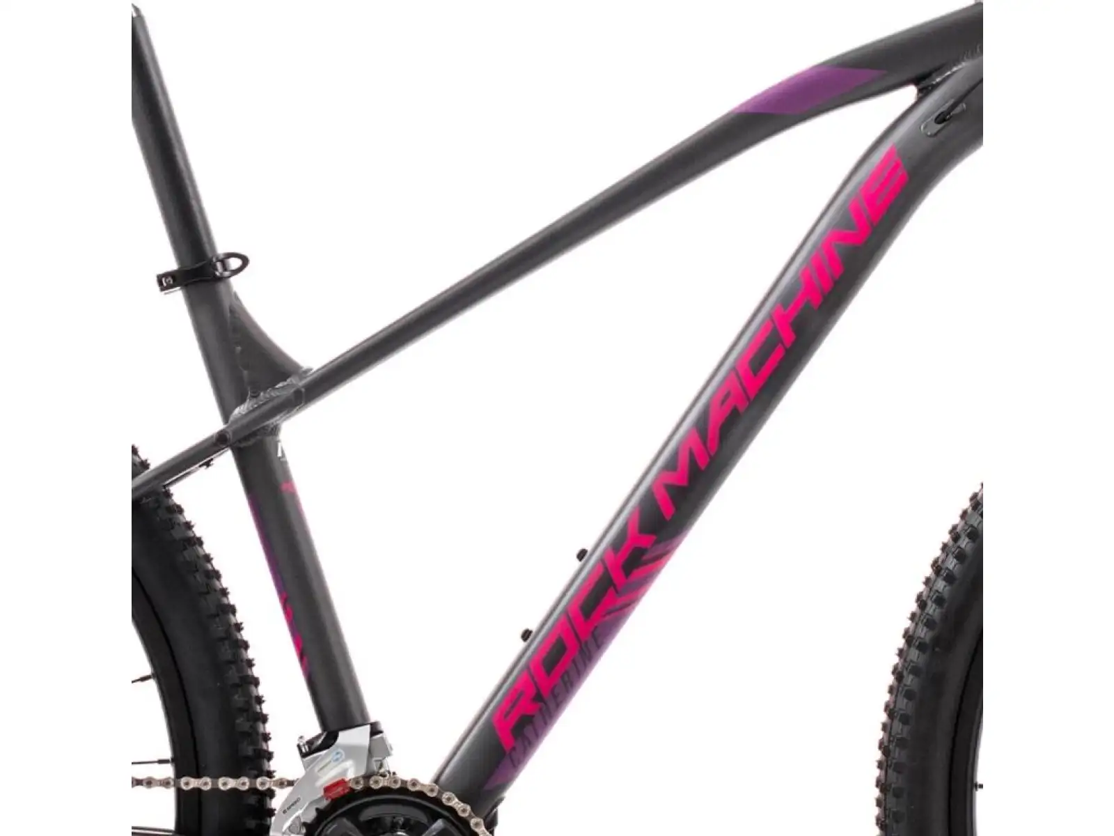 Rock Machine Catherine 10-29 mat anthracite grey/pink/violet horský bicykel