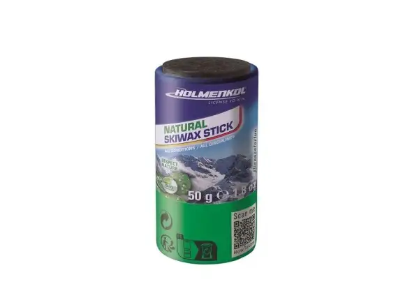 Holmenkol Natural Skiwax Stick sklzný vosk 50 g