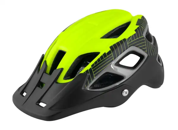 Force Aves MTB prilba fluo/čierna matná