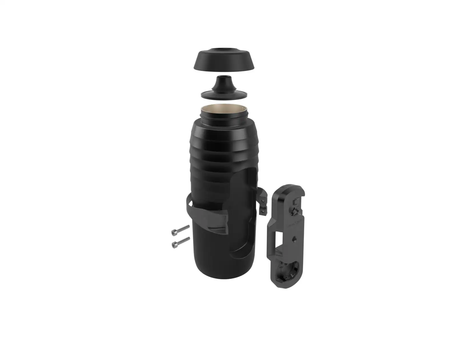 Fidlock Twist set Keego fľaša 600 ml čierna + základňa na rám