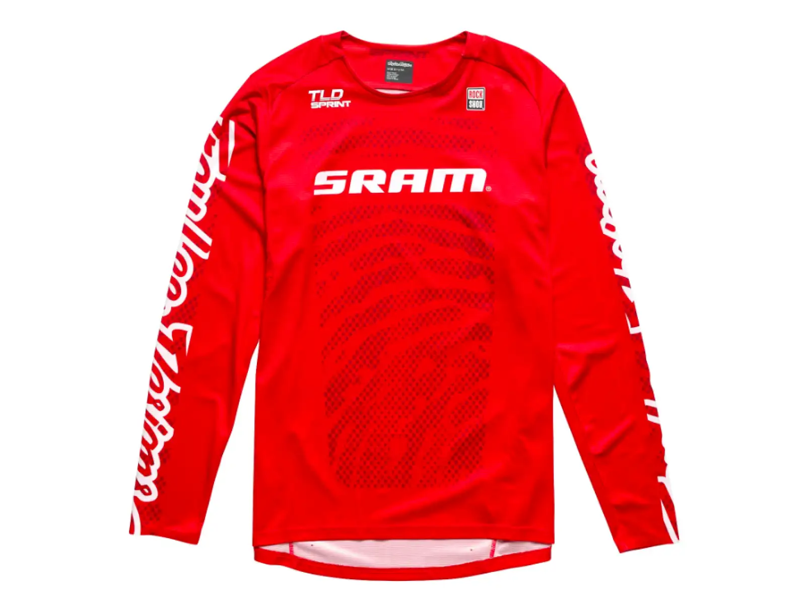 Troy Lee Designs Sprint Sram Shifted pánsky dres dlhý rukáv Fiery Red