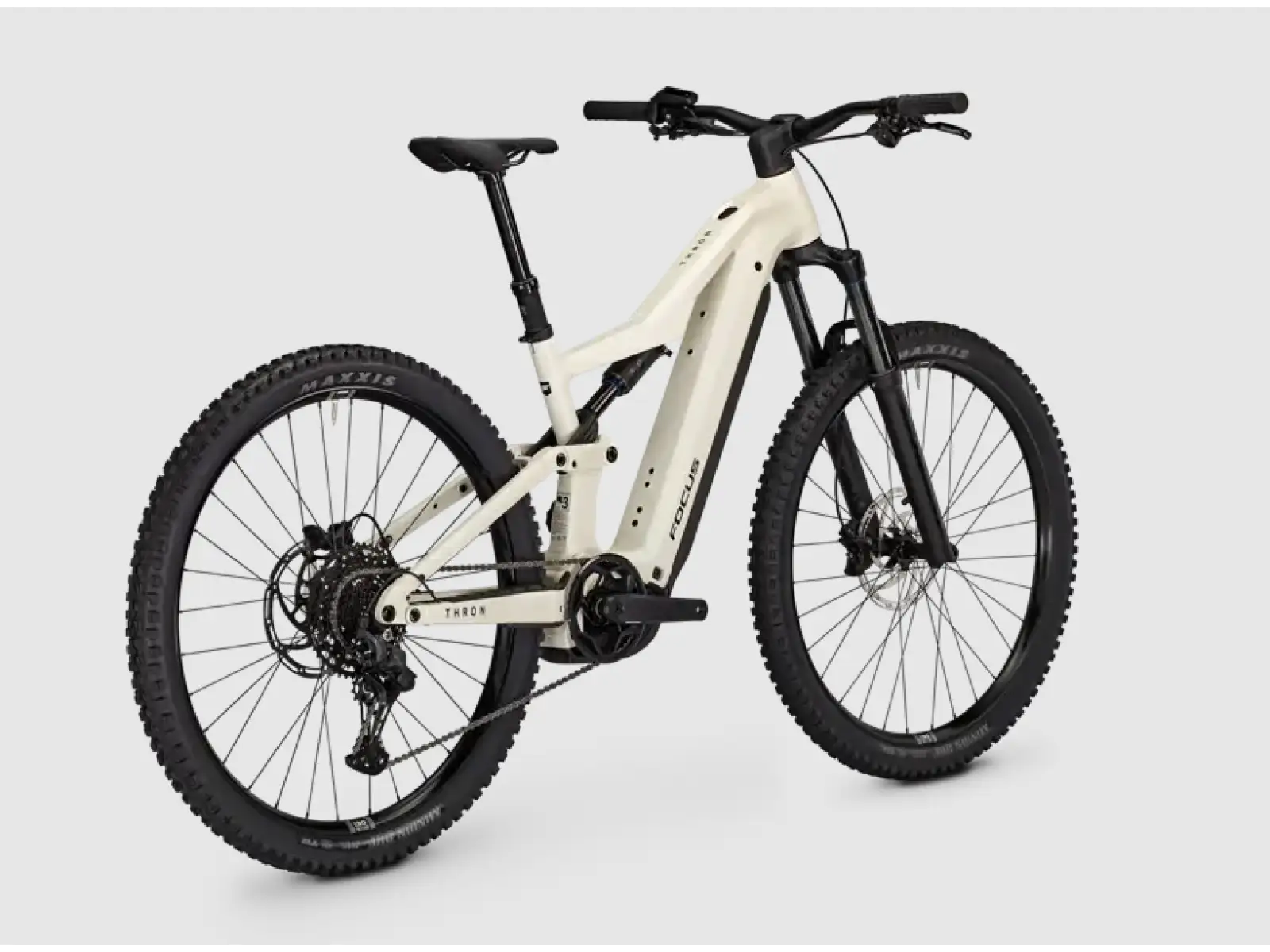Focus THRON 7 800Wh celoodpružený elektrobicykel Champagne matt