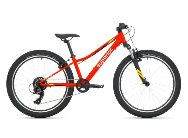 Superoir Racer 24 detský bicykel Gloss Red