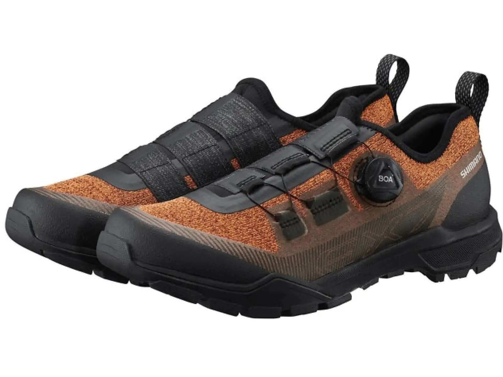 Shimano SH-EX700 pánske MTB tretry oranžová