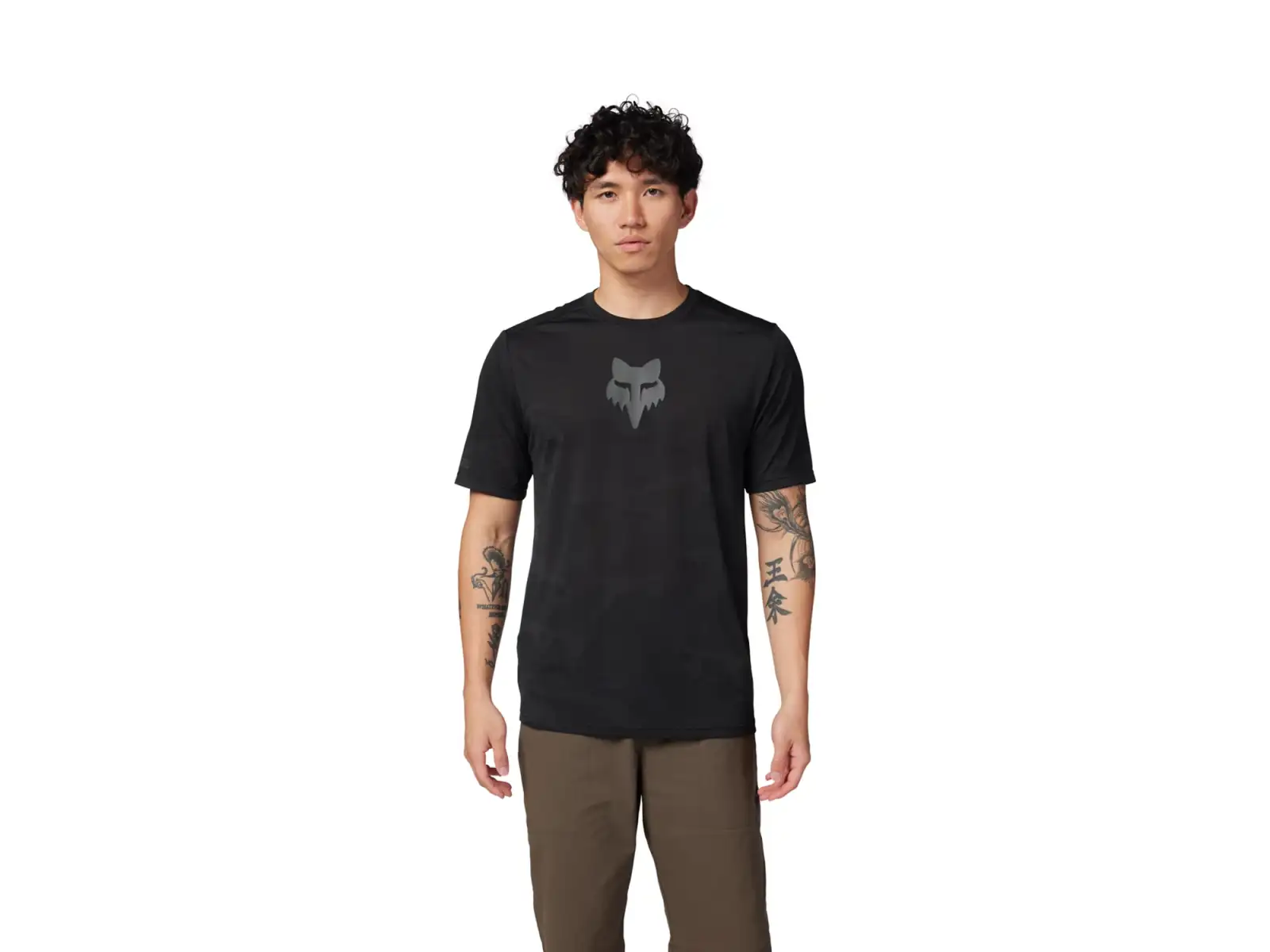 Fox Ranger TruDri pánsky dres krátky rukáv Black