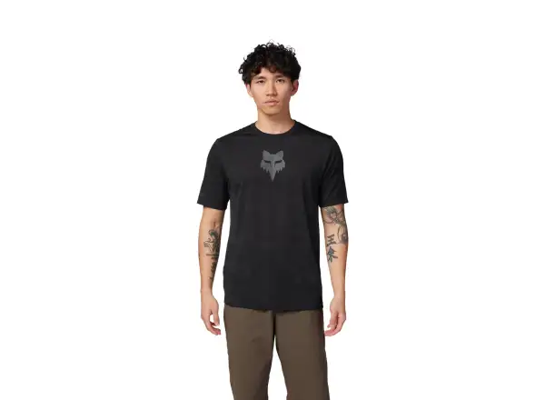 Fox Ranger TruDri pánsky dres krátky rukáv Black
