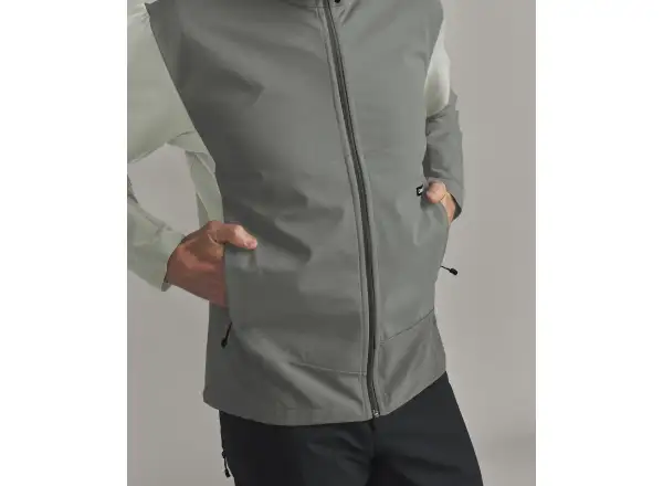 Ortovox Ortler Softshell Plus Jacket pánska softshellová bunda Dark Sage