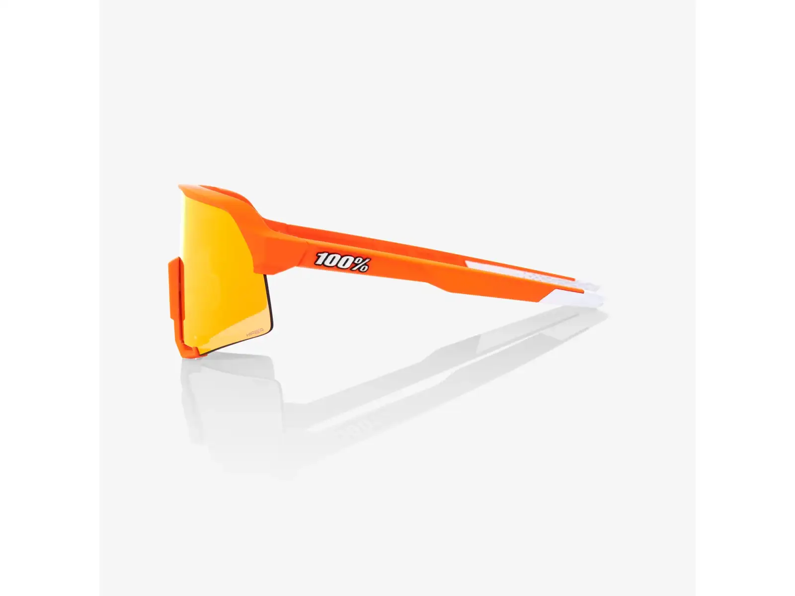 100%  S3 okuliare Soft Tact HiPER Neon Orange/Red Multilayer