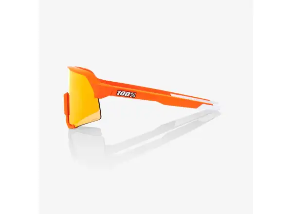100%  S3 okuliare Soft Tact HiPER Neon Orange/Red Multilayer