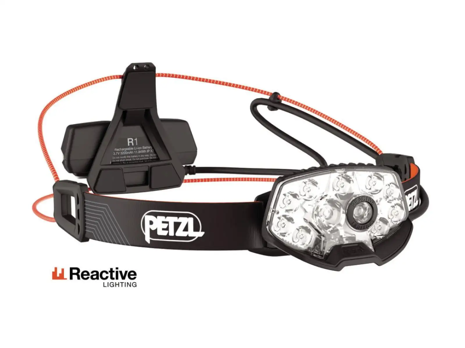 Petzl Nao RL nabíjateľná čelovka Black