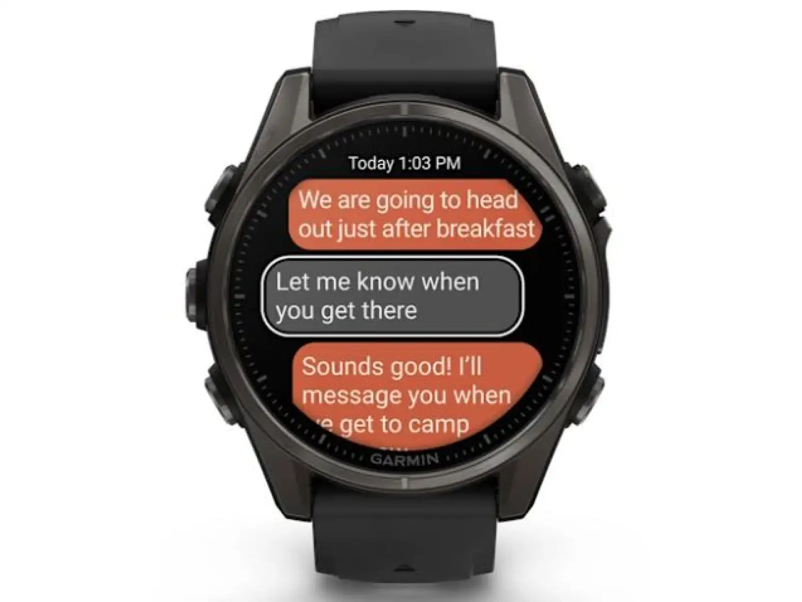 Garmin fenix 8 - 43 mm AMOLED Sapphire inteligentné hodinky Carbon titanium Black/Pebble grey