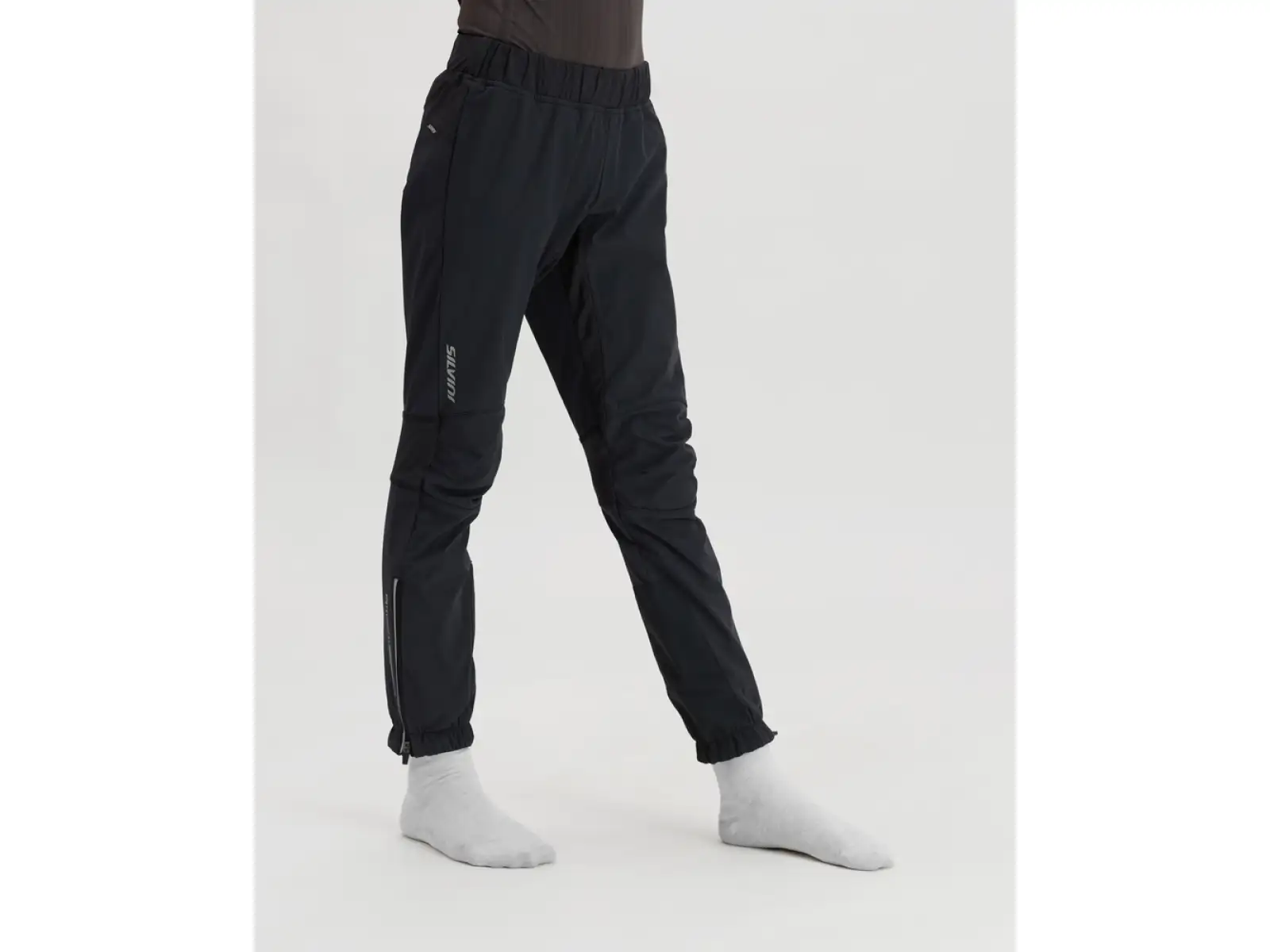 Silvini Melito CP1329 detské bežecké nohavice black
