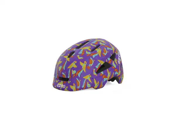 Giro Scamp II detská prilba Mat Purple Libre