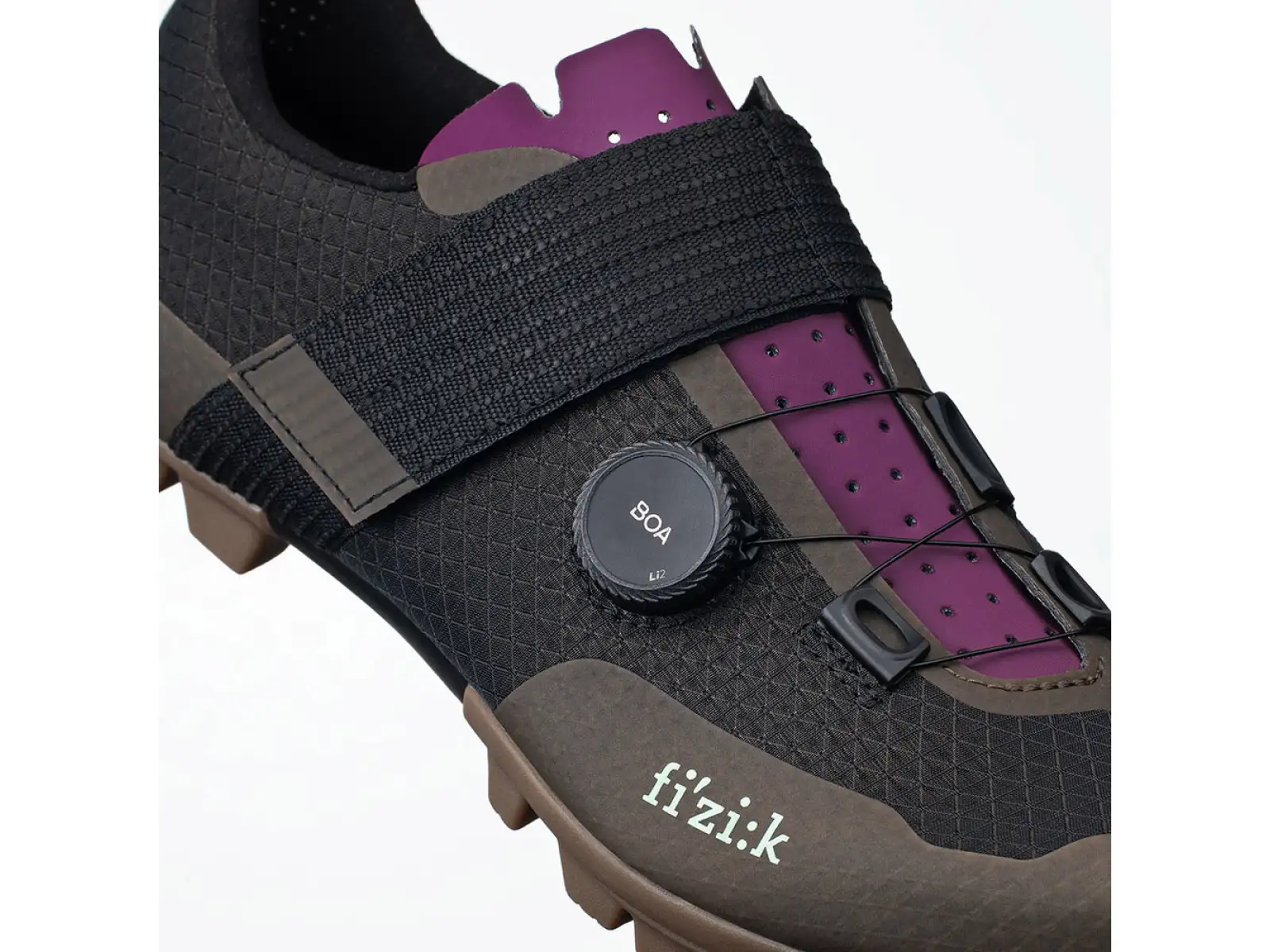 Fizik Vento Ferox Carbon pánske MTB tretry Mud/Grape
