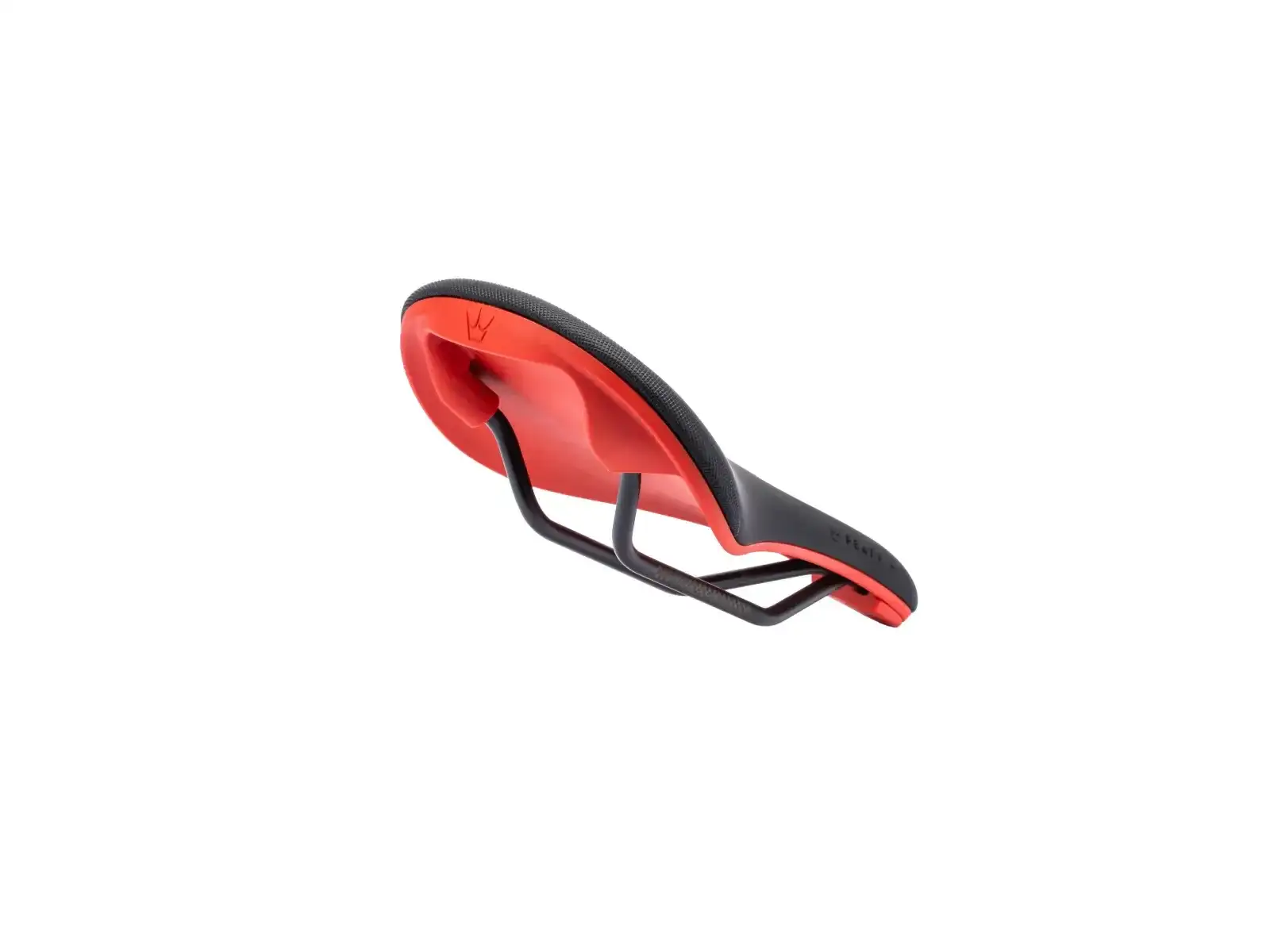 Peatys Monarch sedlo CR-MO Rail / Nylon Base Red