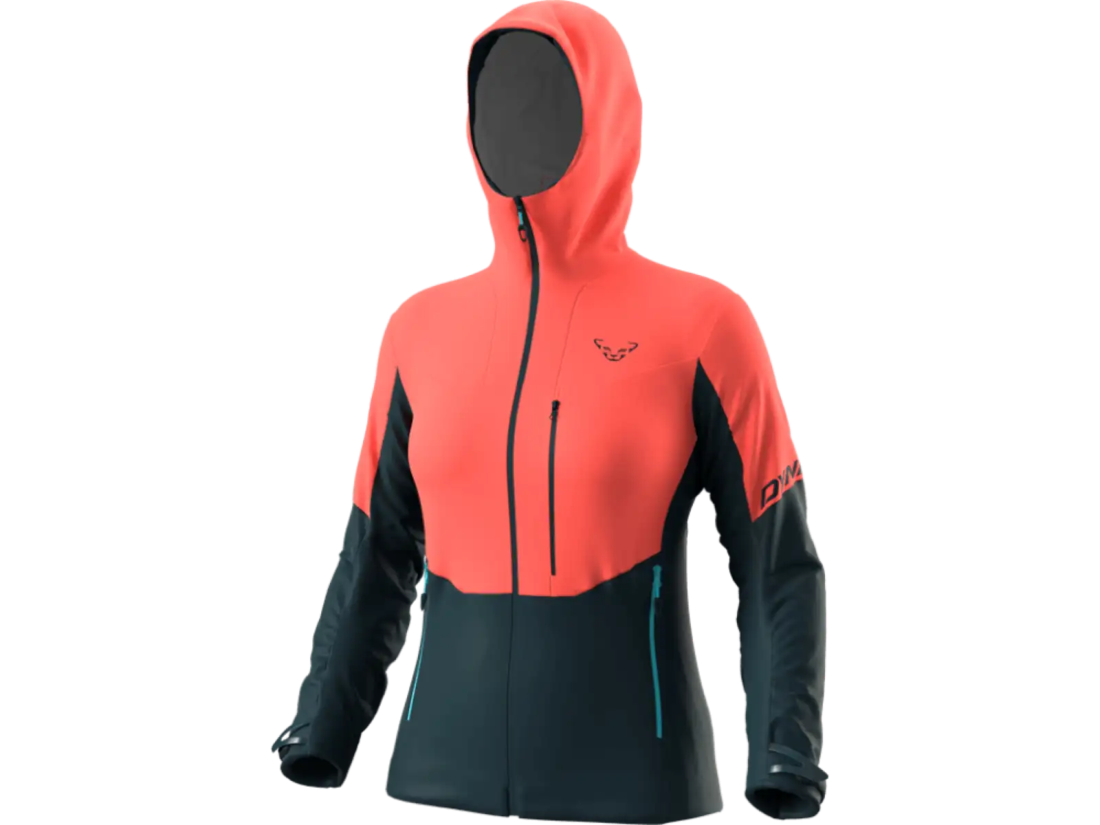 Dynafit Radical Infinium Hybrid Dámska bunda Hot Coral