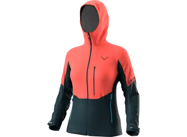 Dynafit Radical Infinium Hybrid Dámska bunda Hot Coral